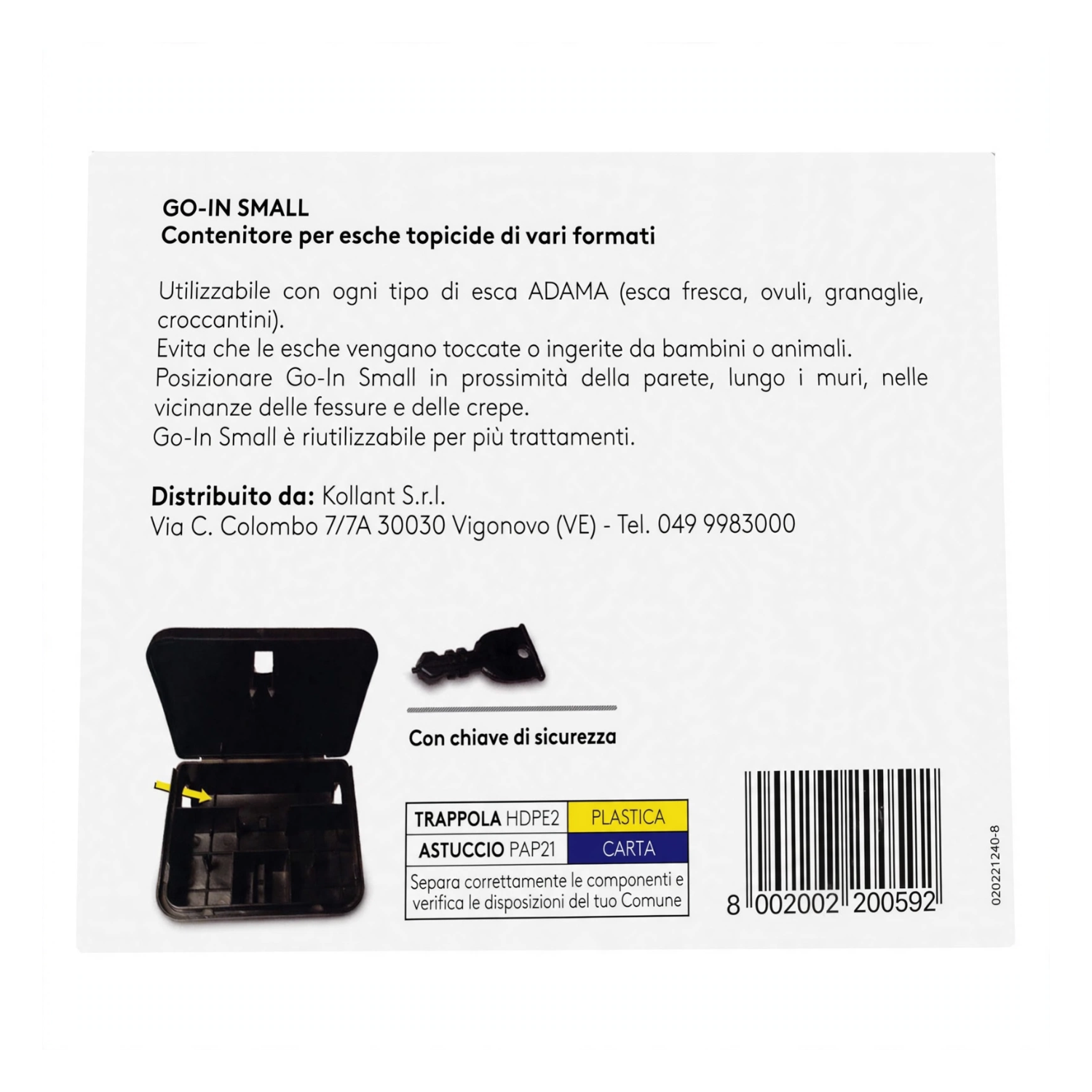 Contenitore per esche rodenticide - immagine 3