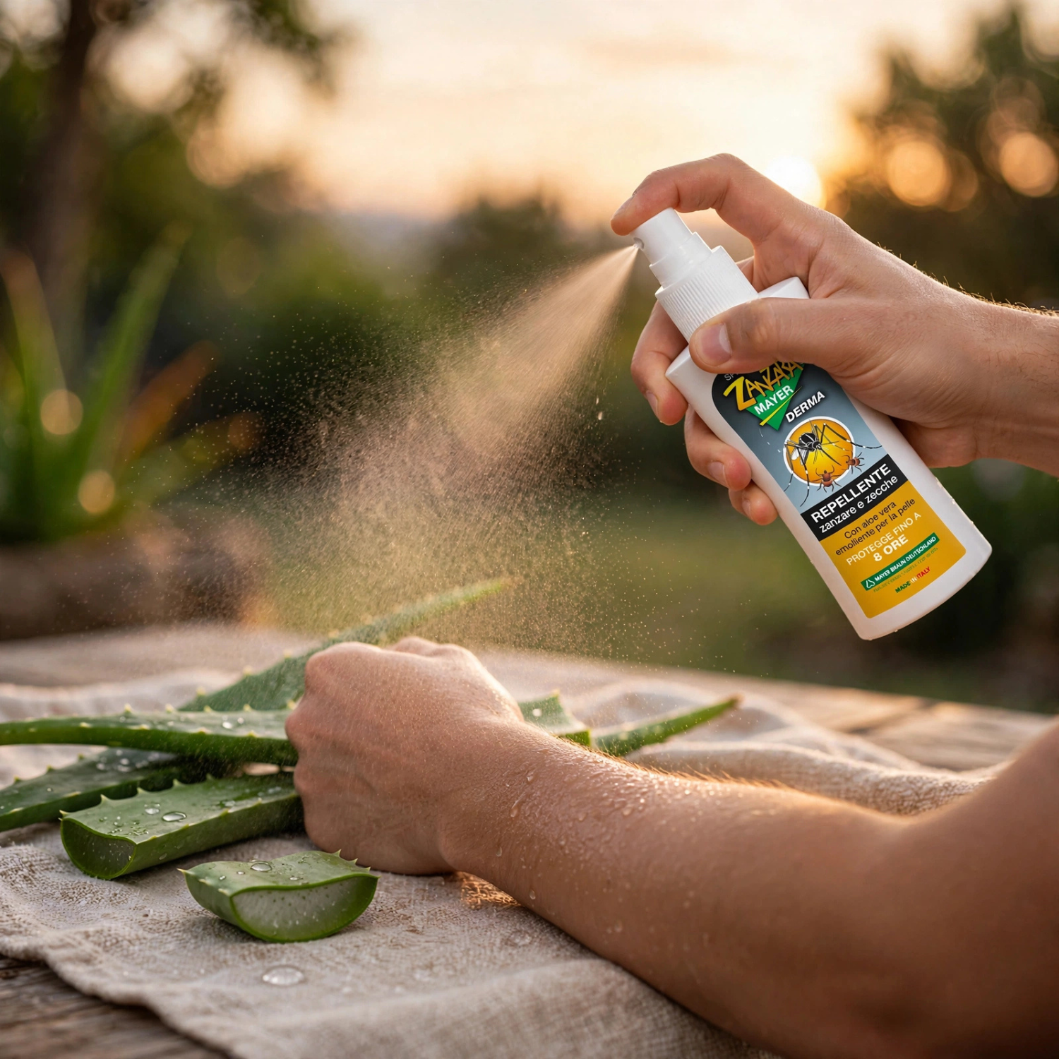 Repellente zanzare e zecche spray - immagine 2